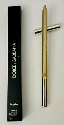 DOLCE & GABBANA o delineador lápis de cor intenso 0,054 oz OURO 3 NOVO NA CAIXA - Imagem 1 de 4