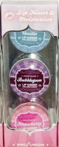 3ct Profusion Lip Kisser Moisturizer & Lip Gloss Vanilla Bubblegum Strawberry - Picture 1 of 1