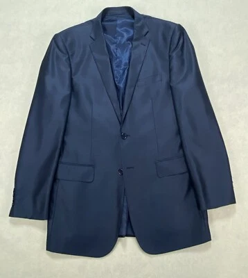 Blazer Abrigo Deportivo Dos Botones Giorgio Fiorelli Superlux Azul Super Fino 44R Foto 1 de 4