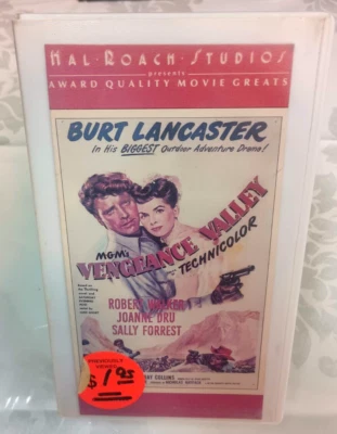 Vengeance Valley Dvd 1951 Western Film Burt Lancaster Robert Walker Hal Roach Foto 1 de 4