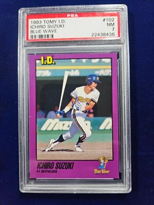 🌟1993 Tomy ID Ichiro Suzuki Baseball Card JAPAN ROOKIE RC PSA 7 RARE - Picture 1 of 5