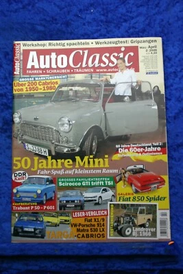 Auto Classic 2/09 50 (J) . Mini Fiat X 1/9 Land Rover Matra 530 VW Porsche 914 - Immagine 1 di 2