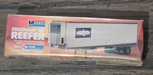 Monogram Fruehauf 40’ Reefer Snap Tite Model Kit 1/32 Monogram Factory Sealed - Picture 1 of 2