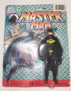 🟢DC COMICS BATMAN BOOTLEG GLOBO  ACTION FIGURE SUPER HEROS - Foto 1 di 6