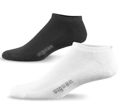 PACK de 2 calcetines Wigwam para mujer Dash No-Show - blanco y negro - M/L - [S1145] Foto 1 de 4
