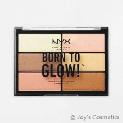 1 NYX Born to Glow Highlighting Palette - Silky Shade "BTGHP01"*Joy's cosmetics* - Image 1 of 4