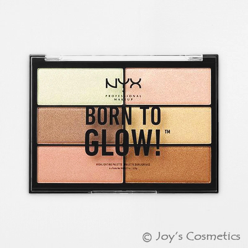 NYX Btghp01 Born to Glow Highlighting Palette