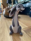 Goebel W Germany Grey and White comical Hare model KT187 lovely condition