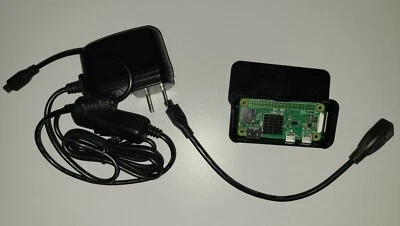 Raspberry Pi Zero v1.3 con cable OTG y dongle USB TP-Link WiFi (150 Mbps) Foto 1 de 4