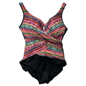 Costume da bagno Miraclesuit pezzo unico L fuga luci notturne ferretto a strati - Foto 1 di 5