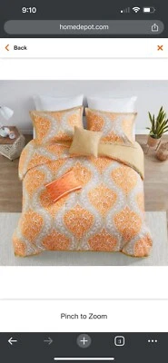 Intelligent Design Senna Comforter Set, Twin/ Twin X-Large, Orange - Image 1 of 4