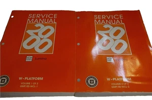 Guías manuales de servicio de fábrica Lumina W Platform 2000 1-2 - Imagen 1 de 2