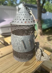 Rock-it  Galvanized Boat Tow Automatic Fish Scaler, Vintage Fishing Gear Tackle - Picture 1 of 9