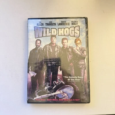 Wild Hogs DVD, 2007 Tim Allen John Travolta Martin Lawrence William Macy New - Image 1 of 4