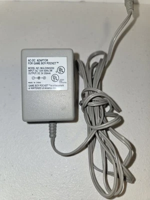 Nintendo GameBoy Pocket Game Boy Color Auténtico Adaptador de CA Fuente de Alimentación  Foto 1 de 2