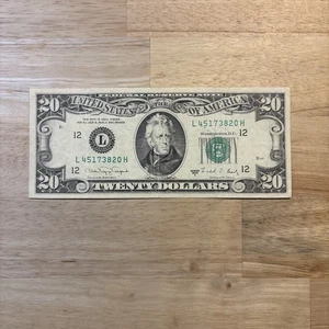 Old 20 Dollar Bill (1988) - Picture 1 of 2