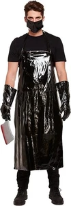 Gruseliger Metzger Halloween Kostüm Erwachsene Kostüm Horror Outfit Maske Schürze Handschuh - Bild 1 von 1