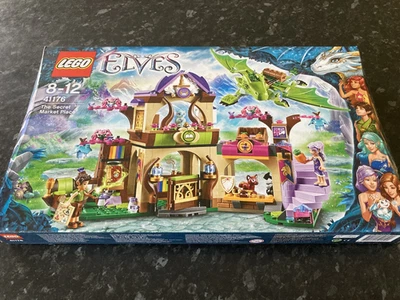 Rare NEW & SEALED LEGO ELVES 41176 The Secret Market Place (unopened - figs inc) - Image 1 of 4