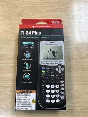 Texas Instruments TI-84 Plus All-Purpose Graphing Calculator Brand NEW - Image 1 of 2