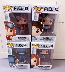 New Funko Pop 456 457 458 459 FLCL Fooly Cooly Haruko Canti Naota Lot Set - Picture 1 of 6