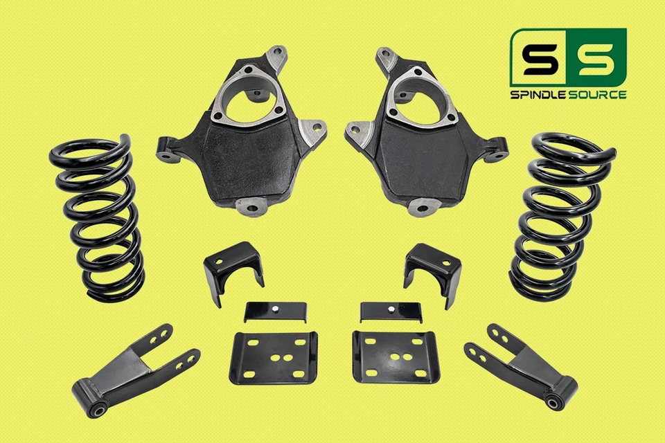 Kit de descenso de 5"/7" para Chevrolet Silverado/GMC Sierra 1500 V6 1999-2007 Foto 1 de 1