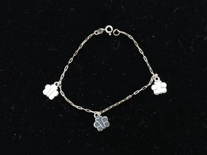 Bracciale donna farfalla in argento sterling .925 - Foto 1 di 6