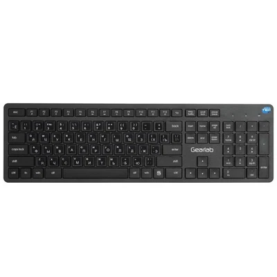 Wireless Keyboard Russian Layout With Pre-Applied Stickers QWERTY Low Profile - Image 1 of 4