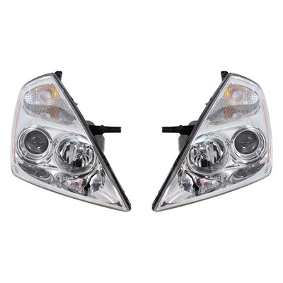 Conjunto de faros para Kia Sedona 2008-2012 par lado pasajero y conductor Foto 1 de 4