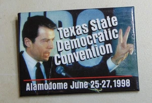 Garry Mauro 1998 Texas Governor campaign pin button political - Picture 1 of 1