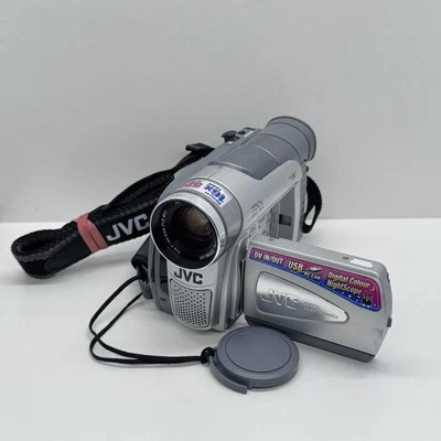 JVC GR-D50AA Mini DV Video Camera Camcorder Condensation Error **PARTS/REPAIR** - Image 1 of 4