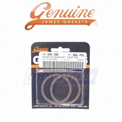 James Gasket Exhaust Port Gasket Kit for 2004-2006 Harley Davidson FXDI Dyna cf - Image 1 of 4