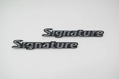 Juego de 2 emblemas laterales "firma" Lincoln Town Car 2003-2011 Foto 1 de 4