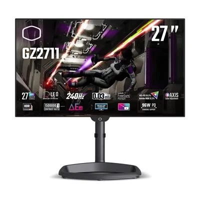 Cooler Master Tempest Gz2711 27" Widescreen Oled Black Multimedia Monitor 2560X1 - Image 1 of 1