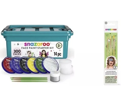 Snazaroo Professional Face Paint/Painting Mini Kit 300+ Faces - Image 1 of 2
