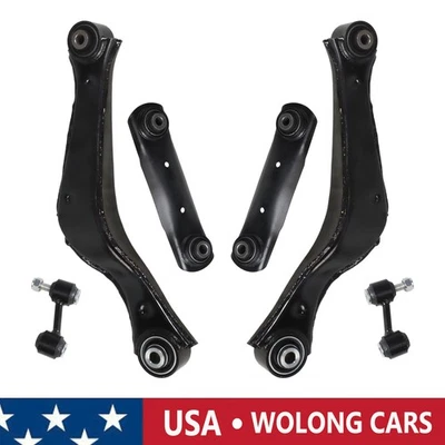 Brazos de control superiores e inferiores traseros de 6 piezas barras estabilizadoras para Chevrolet Impala 2014-2019 Foto 1 de 4
