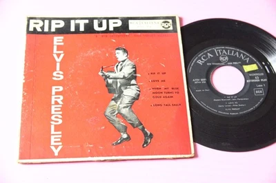 ELVIS PRESLEY RIP IT UP ITALY ORIG 1957 ( 11-57 1500) SOLO 1500 COPIE MOLTO RARO - Immagine 1 di 2