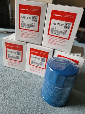Genuine Honda Oil Filter Made In Japan For Jazz Civic Crz Accord 15400-RTA-003 - Image 1 of 4