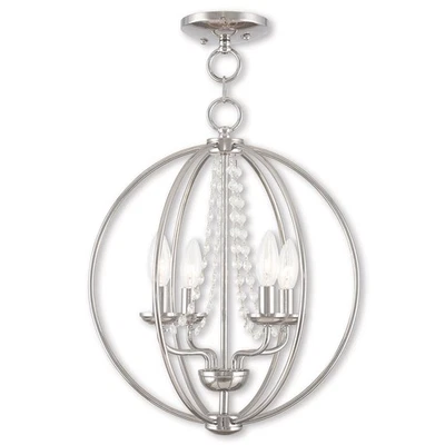 Livex Lighting 40914-05 Arabella Mini Chandelier Polished Chrome - Image 1 of 2