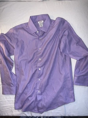 Camisa IZOD Niño Juvenil Púrpura Manga Larga Abotonada Talla XL (14-16) Foto 1 de 4