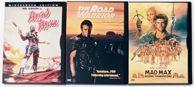 Mad Max DVD Lot x3 Mad Max, The Road Warrior & Beyond Thunderdome - Image 1 of 4
