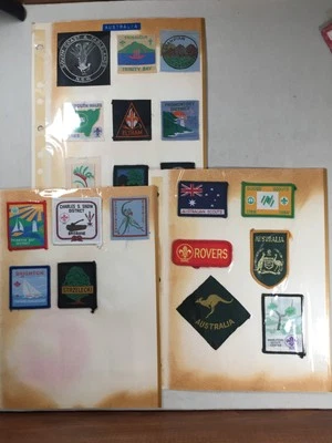 Lote de emblema de escoteiro internacional da Austrália emblema BSA - Imagem 1 de 2