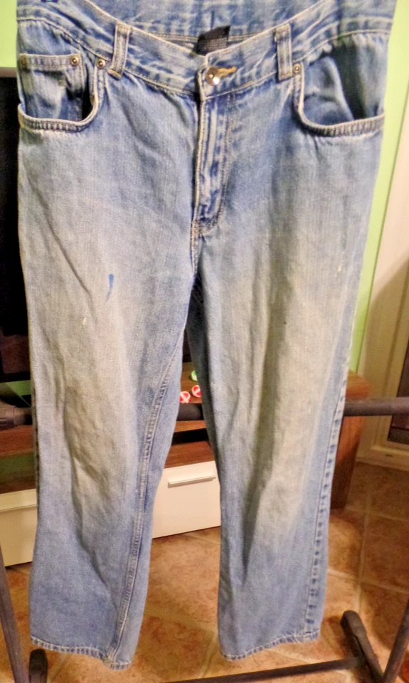 Pantalones de mezclilla desgastados para jóvenes Faded Glory, talla 16 Foto 1 de 1