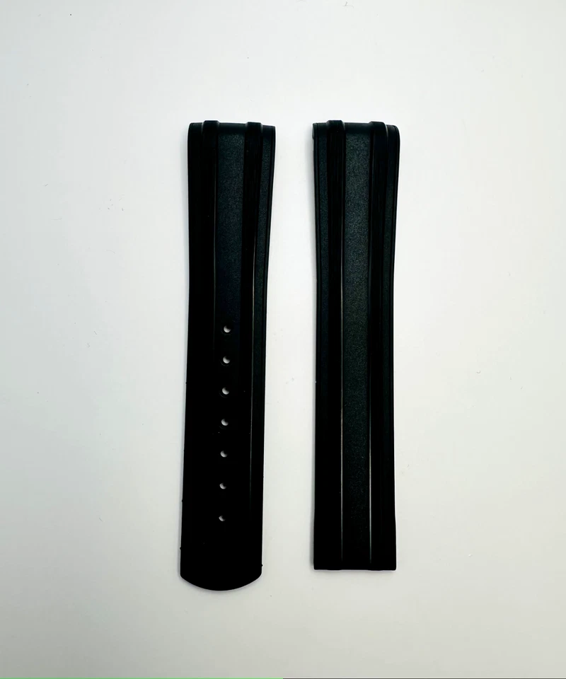 OMEGA Rubber Strap & Deployant Buckle Only Cvz015752 for 42mm Seamaster 300m