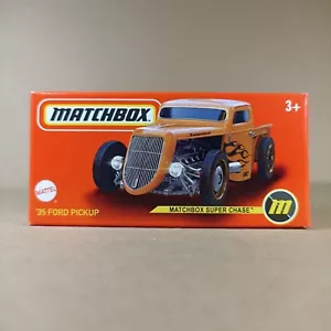 Matchbox 2024 Power Grabs '35 Ford Pickup Super Chase In Sealed Box Orange - Picture 1 of 2