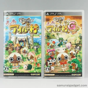 MonHun Nikki Poka Poka Airou Mura G (2Games) PSP Japan Import [Monster Hunter] - Picture 1 of 12