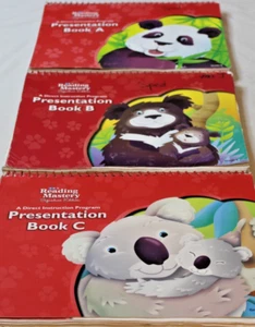 SRA Reading Mastery Signature Edition Grade K Presentation Books Set A-C - Imagen 1 de 4