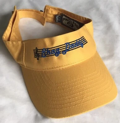 Raro Shag Daddy’s Amarillo Parasol Sombrero Correa Trasera Pacífico Talla Única Para Todos Foto 1 de 4