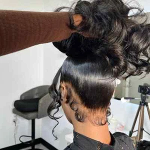 Peluca de encaje completa Wave 360 cabello humano peluca frontal transparente pre arrancada cabello mujeres - Imagen 1 de 21