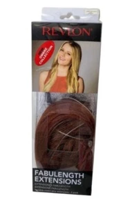 Paquete de 2 extensiones de cabello Revlon 18" Fabulength listas para usar elige tu color - Imagen 1 de 2