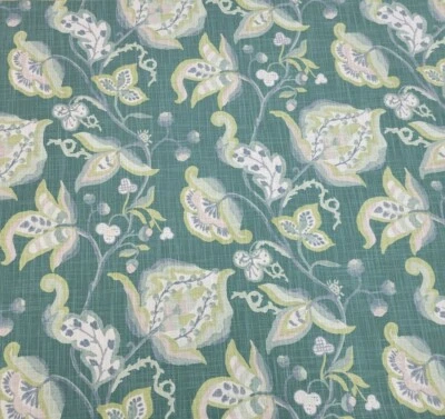 Lawrence in Eden BTY Richloom 100% Algodón Slub 54" Ancho Floral Foto 1 de 2